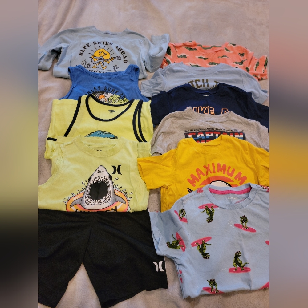 Boys summer lot size Small 6/7